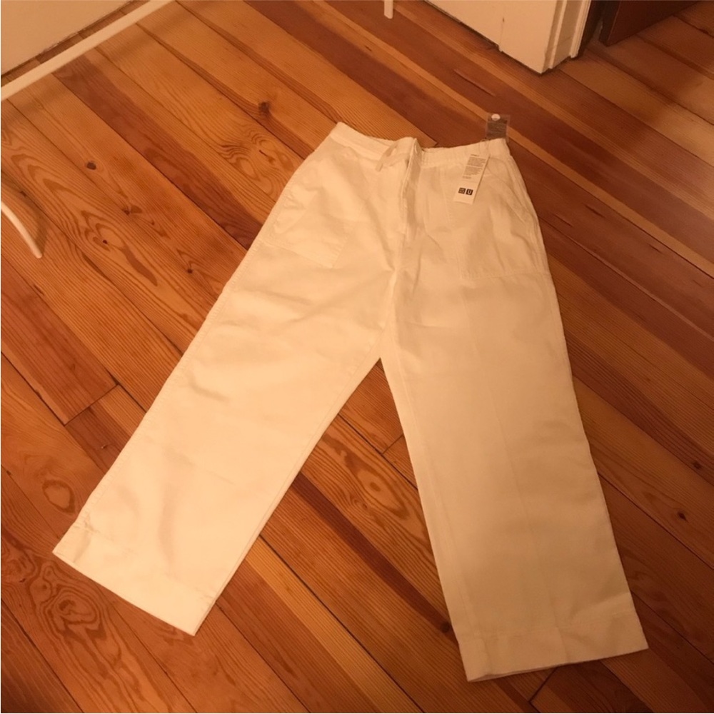 Uniqlo U denim relaxed ankle jeans XL